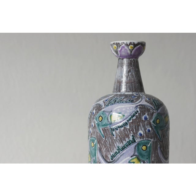 Ceramic Vase from Laholm, Sweden, 1960s For Sale - Image 4 of 6
