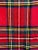 Quintessential Rich Red Tartan Plaid Throw Made From Soft Merino Lambswool - From England For Sale - Image 4 of 12