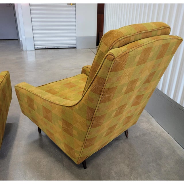 Wood Mid Century Lounge Chairs by Milo Baughman - 3 Pieces For Sale - Image 7 of 13
