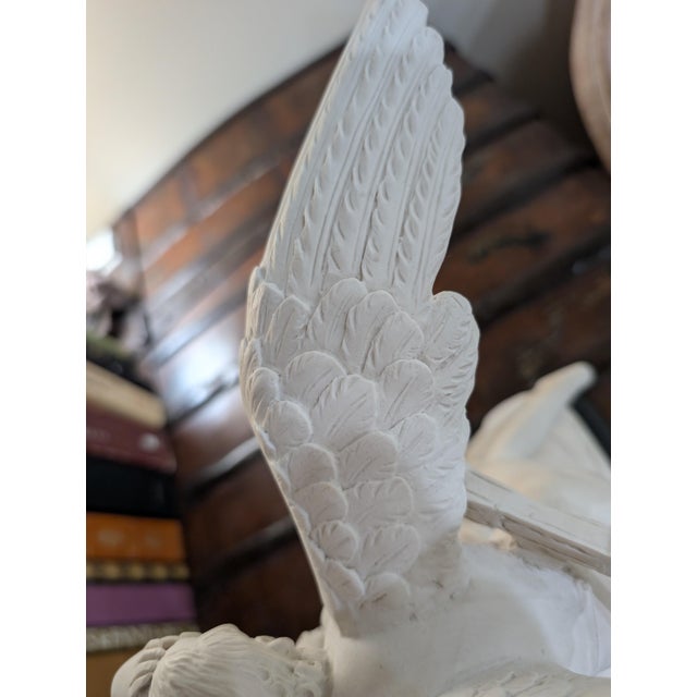 Neoclassical "Cupid and Psyche" Cast Composite Sculpture After Canova For Sale - Image 9 of 10