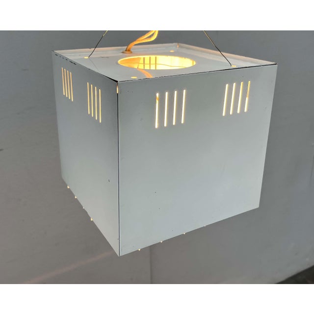 Mid-Century Modern Minimalist Cube Flush Mount, Finland, 1960s For Sale - Image 13 of 18