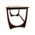 Mid-Century Modern Sculptural Walnut Coffee Table – Vintage MCM Crescent U-Base Low Table. For Sale In Seattle - Image 6 of 8