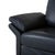 Model 3300 2-Seater Sofa in Black Leather from Rolf Benz For Sale - Image 4 of 13