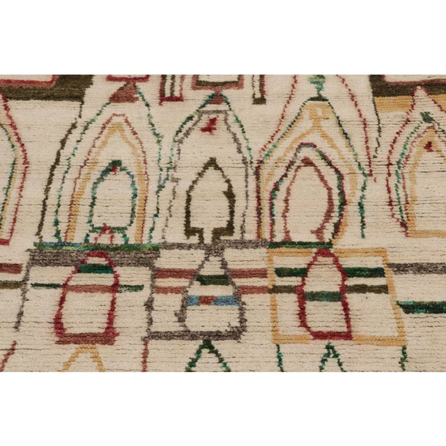 Not Yet Made - Made To Order Rug & Kilim’s Moroccan Style Square Rug in Beige-Brown - 5'x5' For Sale - Image 5 of 7
