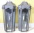 Large Exceptional Pair of Hand-Forged Iron Wall Lanterns Architectural Sconces For Sale - Image 17 of 17