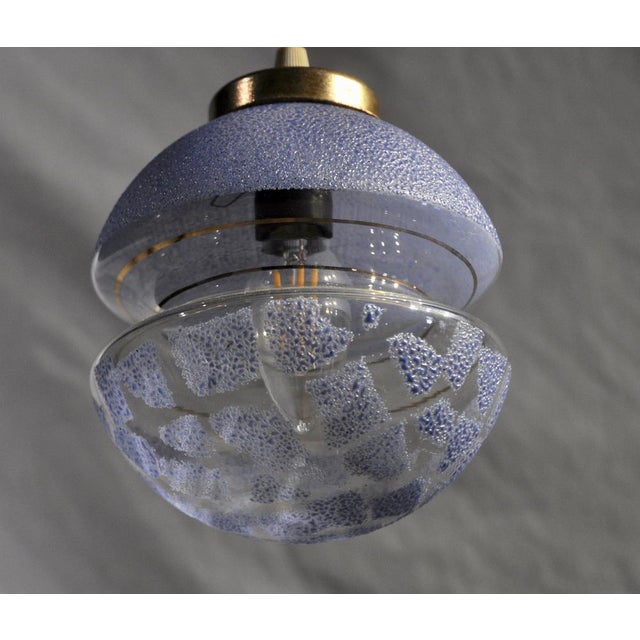 Blue Diabolo Ceiling Lamp, 1970s For Sale - Image 11 of 14