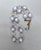 Vintage 1950s Signed Napier Single Strand Grey Moonglow Beaded Necklace For Sale In Philadelphia - Image 6 of 6