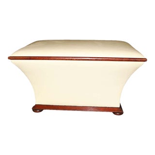 1950s Vintage Hollywood Regency Storage Bench For Sale