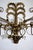 Wrought Iron Wall Sconce with Gilded Leaf and Palm Tree Decorations For Sale - Image 4 of 10
