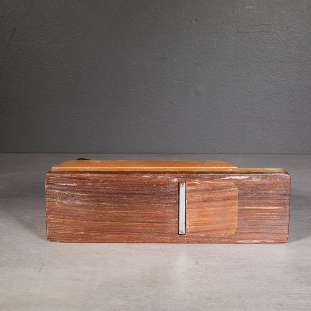 Wood Antique German Ulmia Carpenter's Toothing Wood Plane For Sale - Image 7 of 7