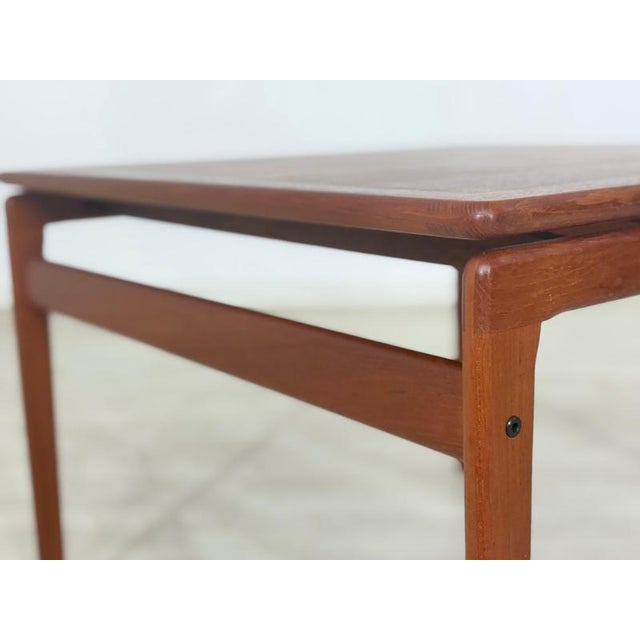 Mid-Century Teak Coffee Table For Sale - Image 5 of 10