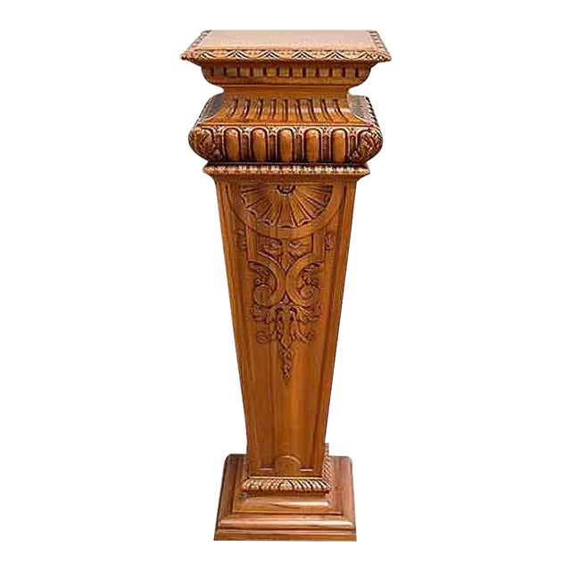 Neo-Gothic Style Solid Walnut Sheath, Late 19th Century For Sale