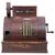 Antique National Cash Register in Mahogany and Brass, Italy, 1930s For Sale - Image 12 of 12