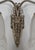 Metal Pair of Gilles 1930s French Art Deco Tulip Glass Double Wall Sconces For Sale - Image 7 of 11