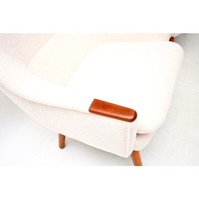 Wood Vintage Danish Teak Lounge Chairs by Hans J. Wegner, 1960s, Set of 2 For Sale - Image 7 of 11