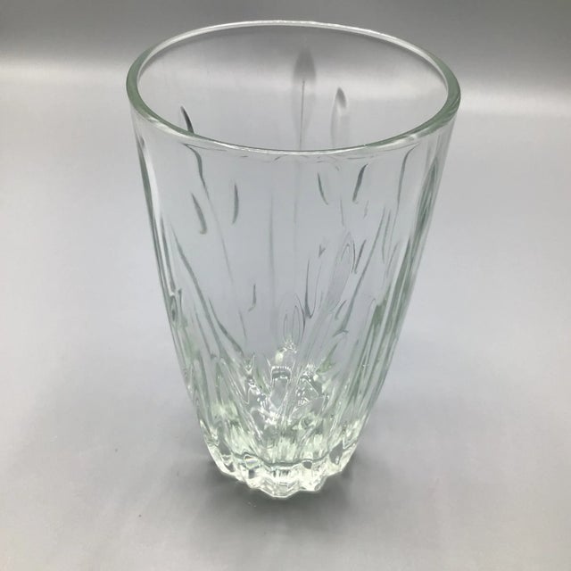 1990s Cristal D’Argues Durand “Cassandra” Crystal Set With 4 Highball and 6 Lowball-Set of 10 For Sale - Image 5 of 13
