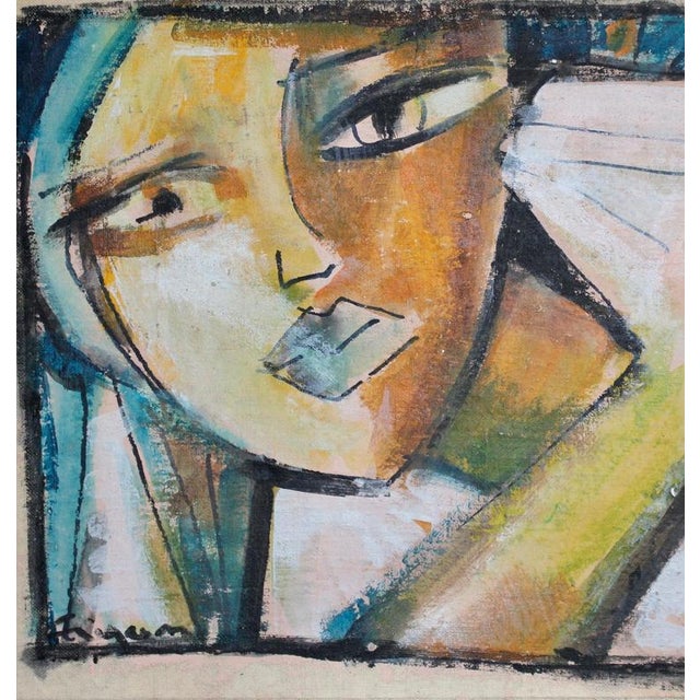 Florentine School Artist, Hidden Portraits XXXI, 1980s-1990s, Framed For Sale - Image 4 of 11