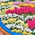 Blooming Valley & Snow Peak - Hand-Embroidered Wall Art For Sale - Image 9 of 14