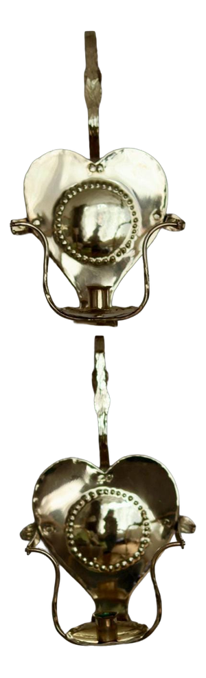 Mid-Century Modern Swedish Brass Sconces by Ahrneberg, Set of 2
