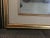 Beautifully framed original oil painting done by Laura Beasley in 1982 depicts a still-life reminiscent of a lady's...