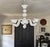 2000 - 2009 White Murano Glass Chandelier For Sale - Image 5 of 7