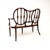 1900 - 1909 Antique Inlaid Edwardian Settee, 1900 For Sale - Image 5 of 12