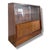 Mid-Century Sliding Door Display Bookcase with Adjustable Glass Shelves For Sale - Image 4 of 9