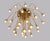 Large Modernist Brass Spider Chandelier by J.T. Kalmar, 1960s For Sale - Image 3 of 10