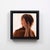 This intimate oil painting captures a figure with their hands pressed against their ears, conveying a profound sense of...