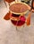 French Vintage Two-Tier Mahogany Dessert Trolley on Casters For Sale - Image 3 of 10