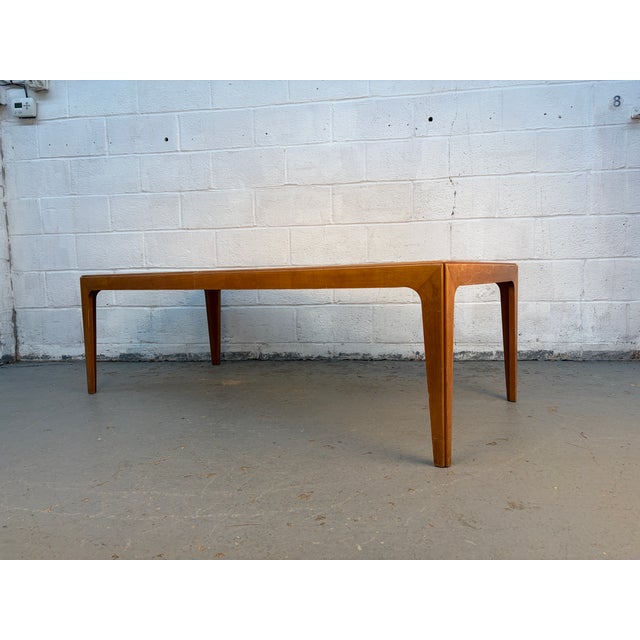 Mid 20th Century Rectangular Smoked Glass Coffee Table For Sale - Image 10 of 13
