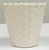 Late 20th Century Vintage Belleek Ireland Porcelain Floral Basketweave Motif Spill Vase For Sale - Image 5 of 8