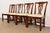 English Maitland Smith Georgian Carved Mahogany Dining Chairs, Set of Four For Sale - Image 3 of 13