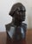 Traditional Houdon Style Patinated Bronze George Washington Bust For Sale - Image 3 of 11