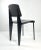 Wood Jean Prouvé for Vitra Standard Chair in Dark Oak With Deep Black Powder Coated Steel Vitra For Sale - Image 7 of 9