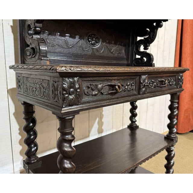 Antique Oak Sideboard, 1800s For Sale - Image 17 of 18