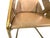 Brass Leather Strip Chair by Massimo Castagna for Henge, 1990s, Set of 3 For Sale - Image 14 of 18