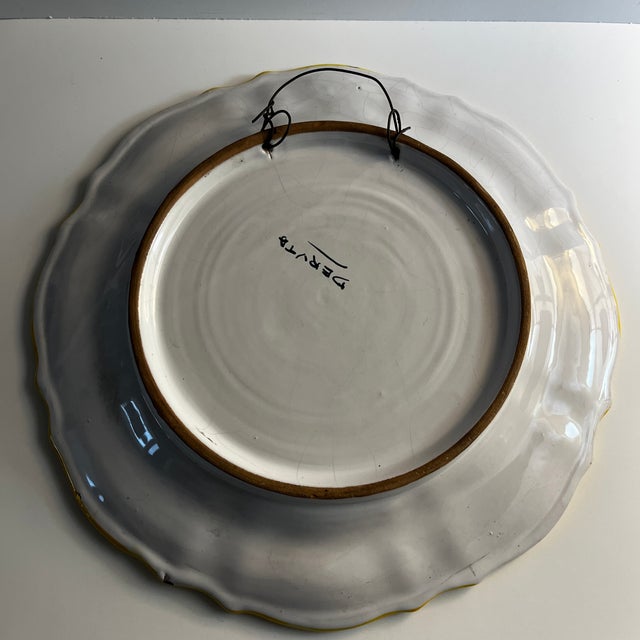 1930s 1930s Deruta Majolica Platter For Sale - Image 5 of 7