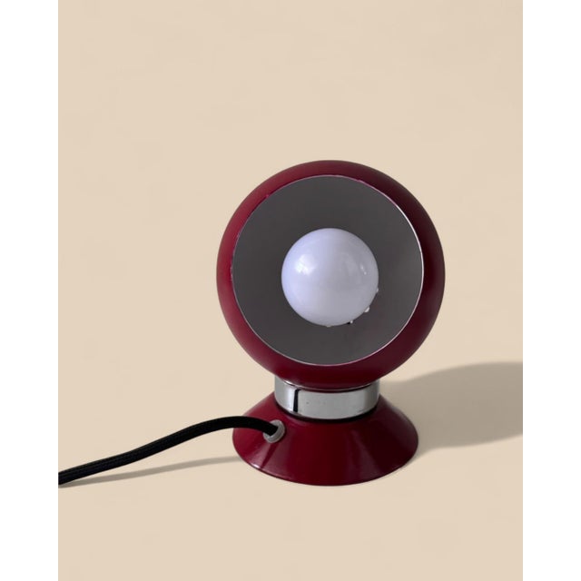 Magnetic Ball Lamp by Benny Frandsen for Abo Randers, 1960s, in Restored conditions. Designed 1960 to 1969 This piece has...