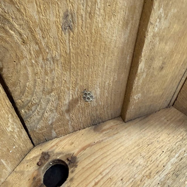 Antique French Blue Wooden Beehive, 1890s For Sale - Image 13 of 15