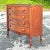 Early 20th Century Vintage Regency Bow Front English Mahogany Chest of Drawers For Sale - Image 5 of 8