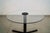 Black 1980’s Postmodern Metal & Glass Side Table For Sale - Image 8 of 12