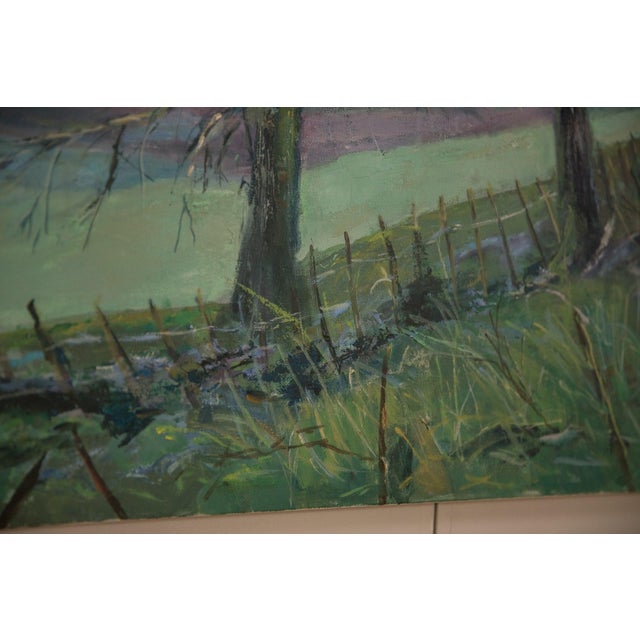 Old New House Grace B. Keogh Painting "Trees" For Sale - Image 4 of 6