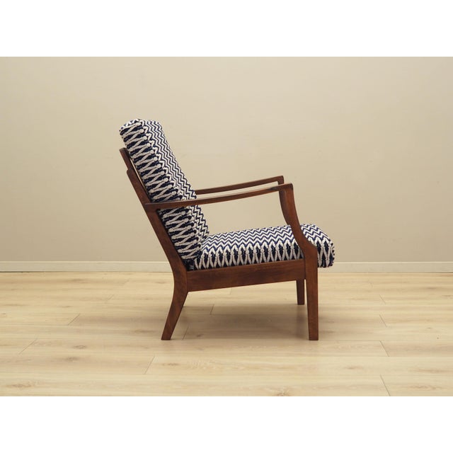 Beige Danish Lounge Chair, Denmark, 1970s For Sale - Image 8 of 18