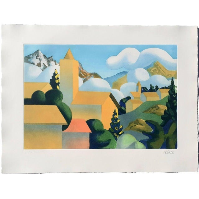 Salvatore Mangione (Salvo), Snowfall, 1999, Etching For Sale - Image 3 of 4