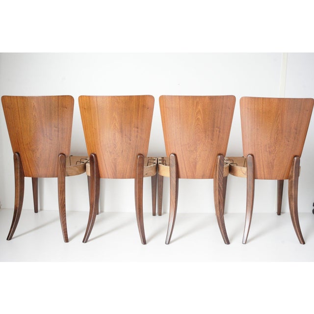 Dining Chairs by Jindrich Halabala for Up Zavody, 1950s, Set of 4 For Sale - Image 14 of 18
