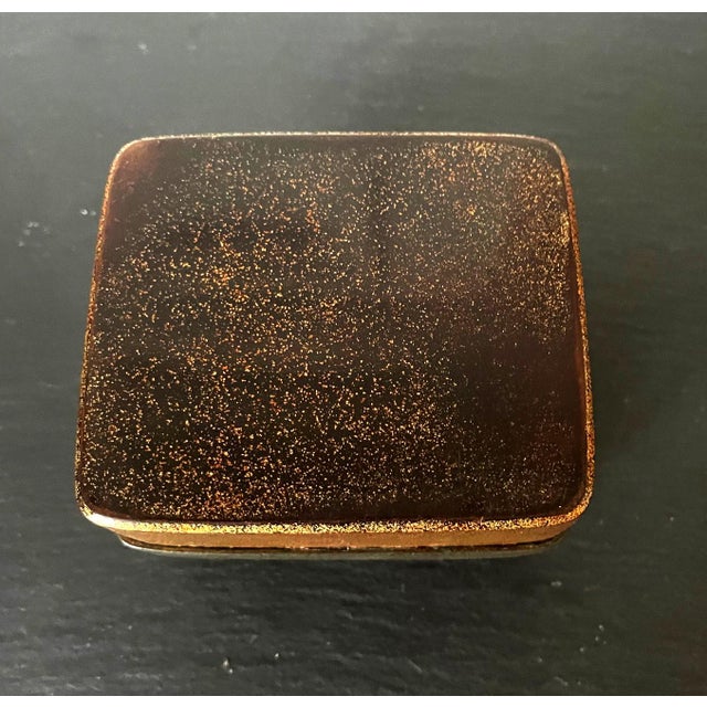 Antique Japanese Lacquered Incense Box Kobako Ex-Christie's For Sale - Image 13 of 13