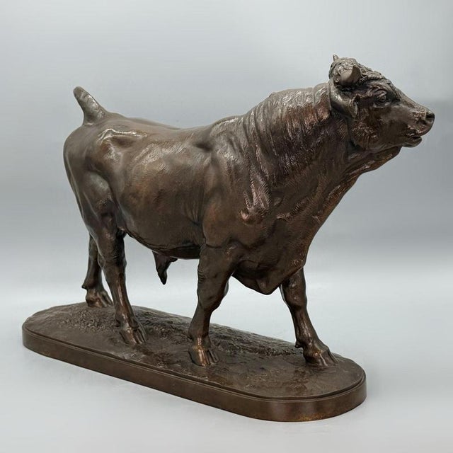 Standing Bull by Isidore Jules Bonheur For Sale - Image 4 of 10