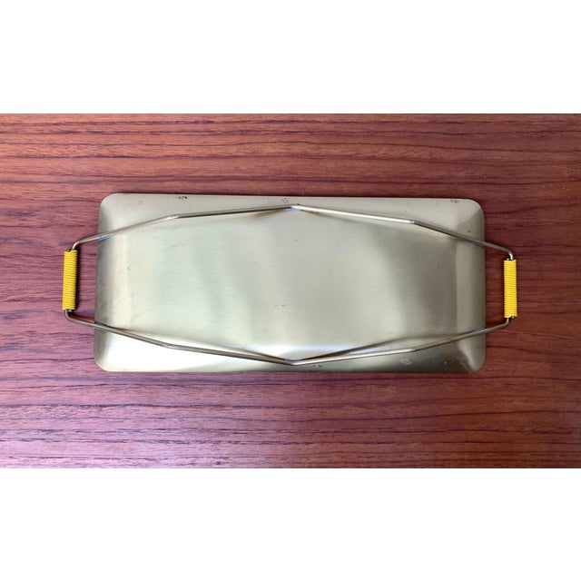 Mid-Century German Brass Tray from WMF, 1960s For Sale - Image 12 of 18