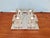 Metal Ice Cube Square Ceiling Light in Chromed Metal and Glass from Peill & Putzler, 1970 For Sale - Image 7 of 17
